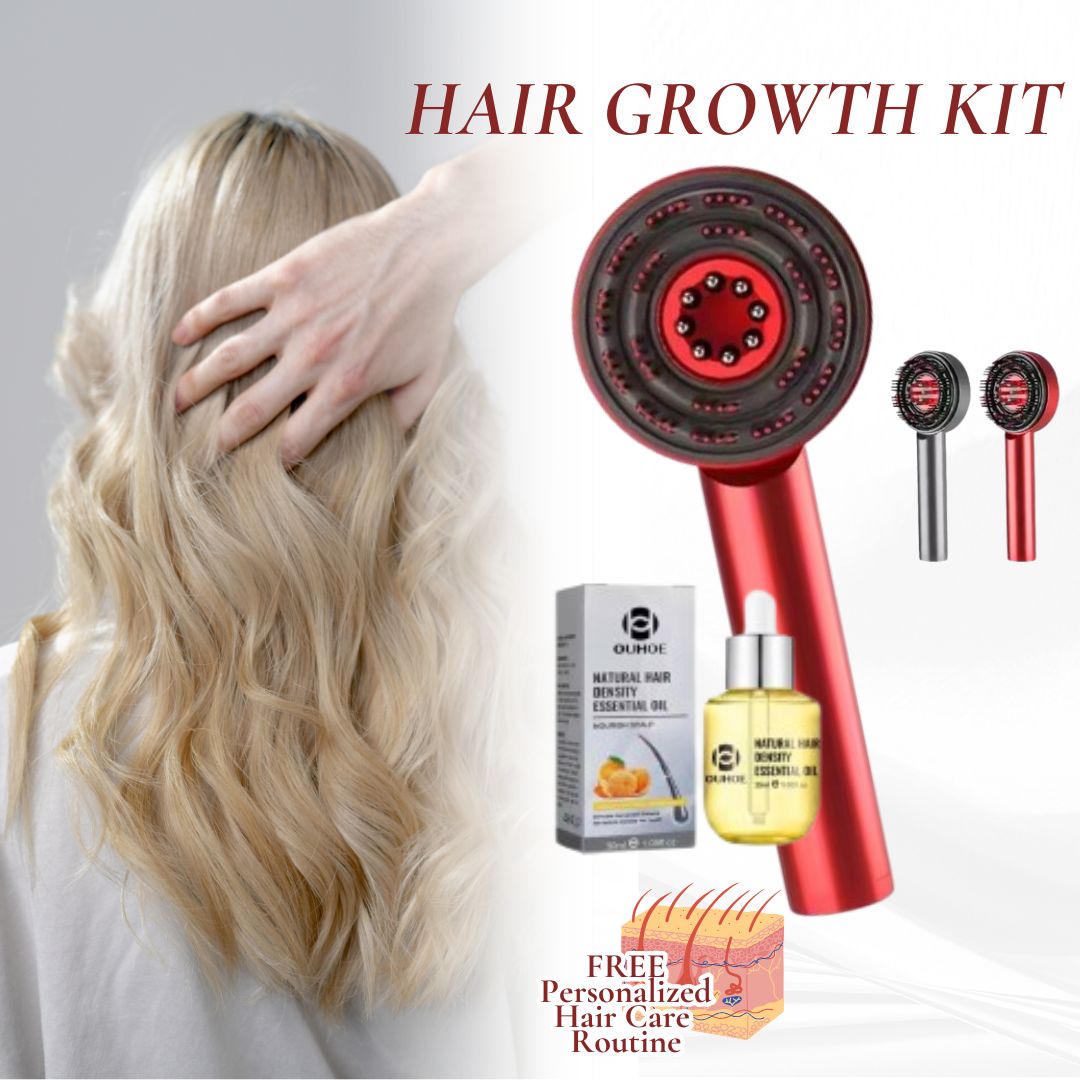 Electric Massage Comb – Stimulates Growth, Relaxes and Strengthens Hair!