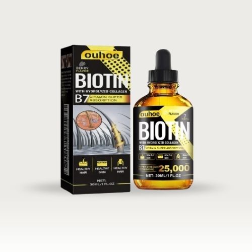 Collagen B7 Vitamin Hair Oil – Nutrizione e Forza per Capelli Più Spessi e Sani!